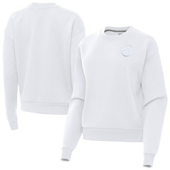 Pittsburgh Steelers Antigua Women's Victory Crew Pullover Sweatshirt - White Pullover