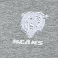 Chicago Bears Antigua Women's Victory Crew Pullover Sweatshirt - Heather Gray Pullover