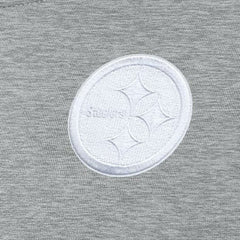 Pittsburgh Steelers Antigua Women's Victory Crew Pullover Sweatshirt - Heather Gray Pullover
