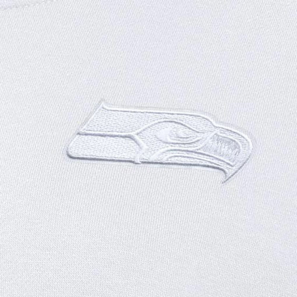Seattle Seahawks Antigua Women's Victory Crew Pullover Sweatshirt - White Pullover
