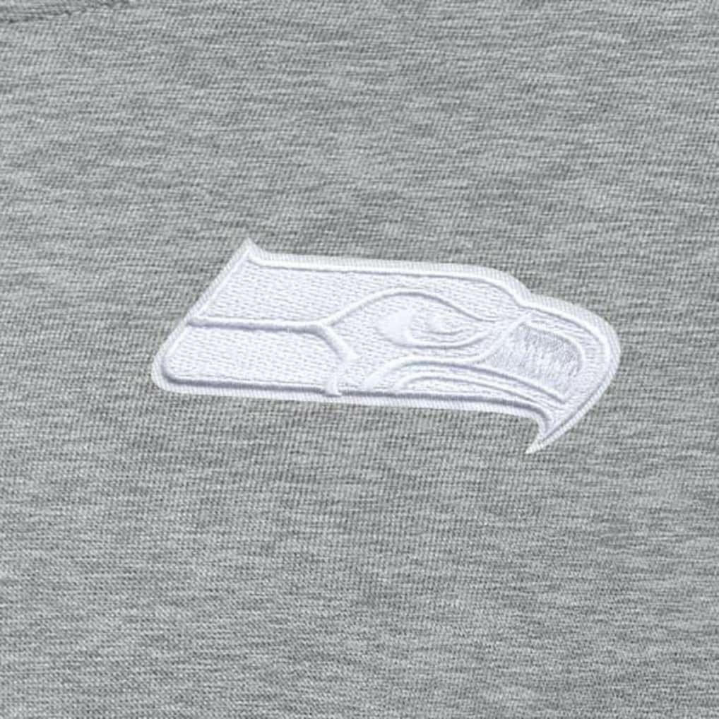 Seattle Seahawks Antigua Women's Victory Crew Pullover Sweatshirt - Heather Gray Pullover