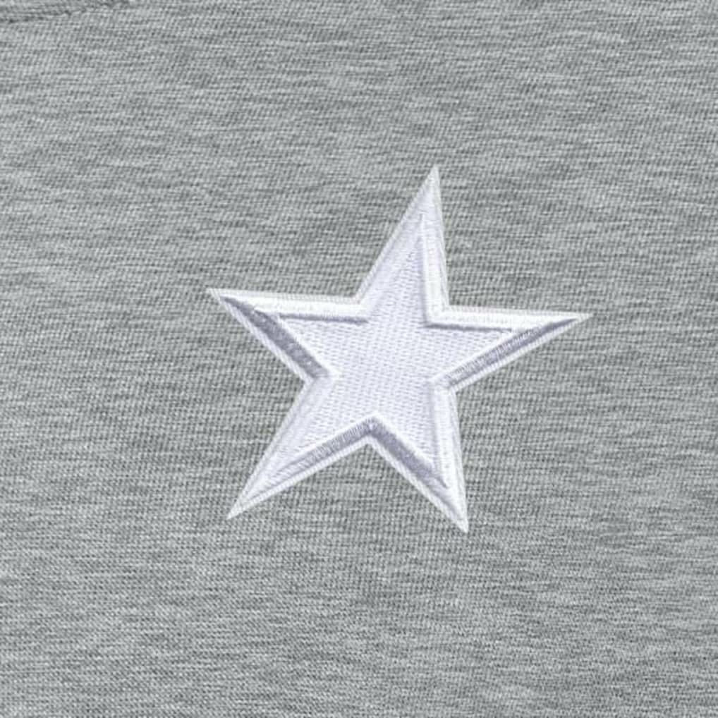 Dallas Cowboys Antigua Women's Victory Crew Pullover Sweatshirt - Heather Gray Pullover