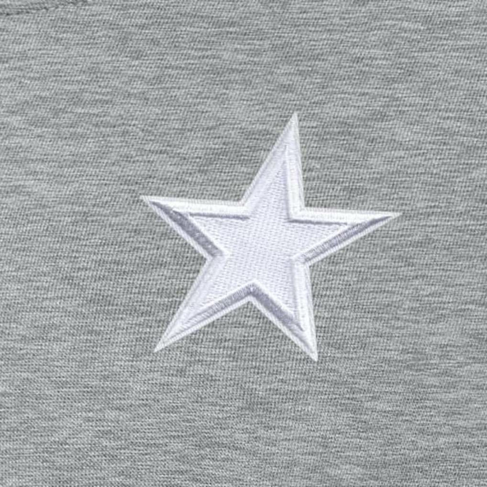 Dallas Cowboys Antigua Women's Victory Crew Pullover Sweatshirt - Heather Gray Pullover