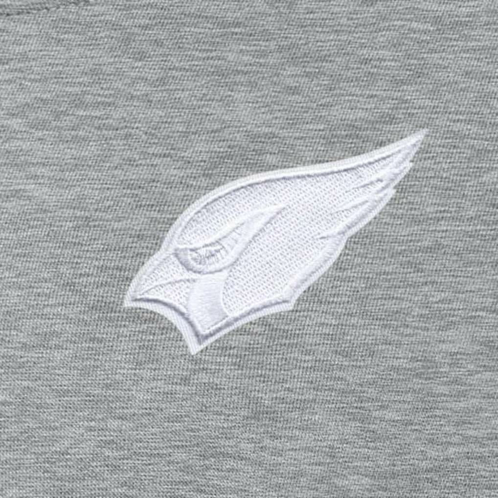 Arizona Cardinals Antigua Women's Victory Crew Pullover Sweatshirt - Heather Gray Pullover