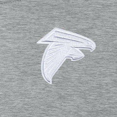 Atlanta Falcons Antigua Women's Victory Crew Pullover Sweatshirt - Heather Gray Pullover