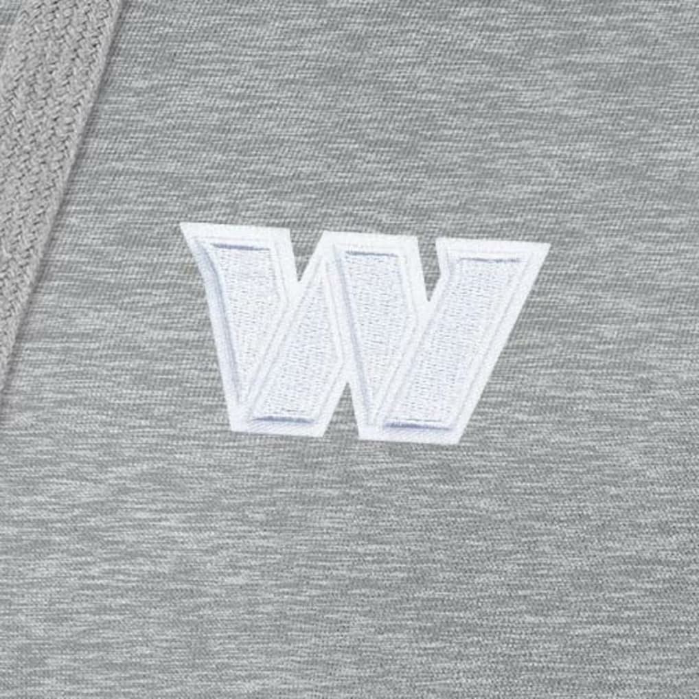 Washington Commanders Antigua Women's Victory Pullover Hoodie - Heather Gray Hoodies