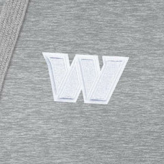 Washington Commanders Antigua Women's Victory Pullover Hoodie - Heather Gray Hoodies