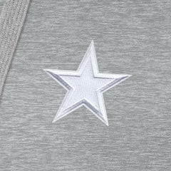 Dallas Cowboys Antigua Women's Victory Pullover Hoodie - Heather Gray Hoodies