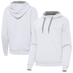 Indianapolis Colts Antigua Women's Victory Pullover Hoodie - White Hoodies