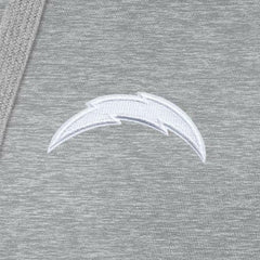 Los Angeles Chargers Antigua Women's Victory Pullover Hoodie - Heather Gray Hoodies