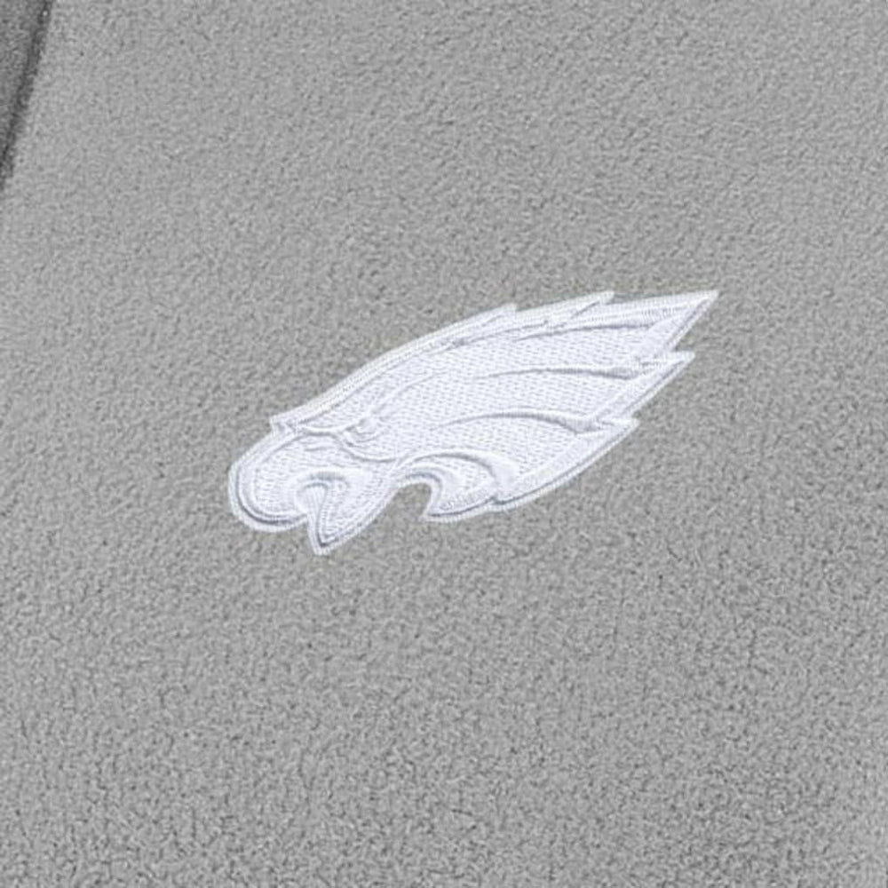 Philadelphia Eagles Antigua Women's Figure Half-Zip Sweatshirt - Gray Sweatshirts