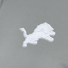 Detroit Lions Antigua Women's Reprocess Quarter-Zip Top - Gray Tops