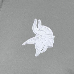 Minnesota Vikings Antigua Women's Reprocess Quarter-Zip Top - Gray Tops