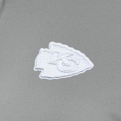 Kansas City Chiefs Antigua Women's Reprocess Quarter-Zip Top - Gray Tops