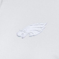 Philadelphia Eagles Antigua Women's Reprocess Quarter-Zip Top - White Tops