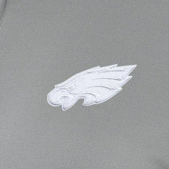 Philadelphia Eagles Antigua Women's Reprocess Quarter-Zip Top - Gray Tops