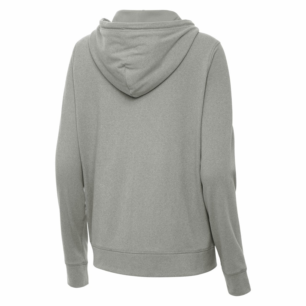 Cincinnati Bengals Antigua Women's Seeker Full-Zip Hoodie Jacket - Heather Gray Hoodies