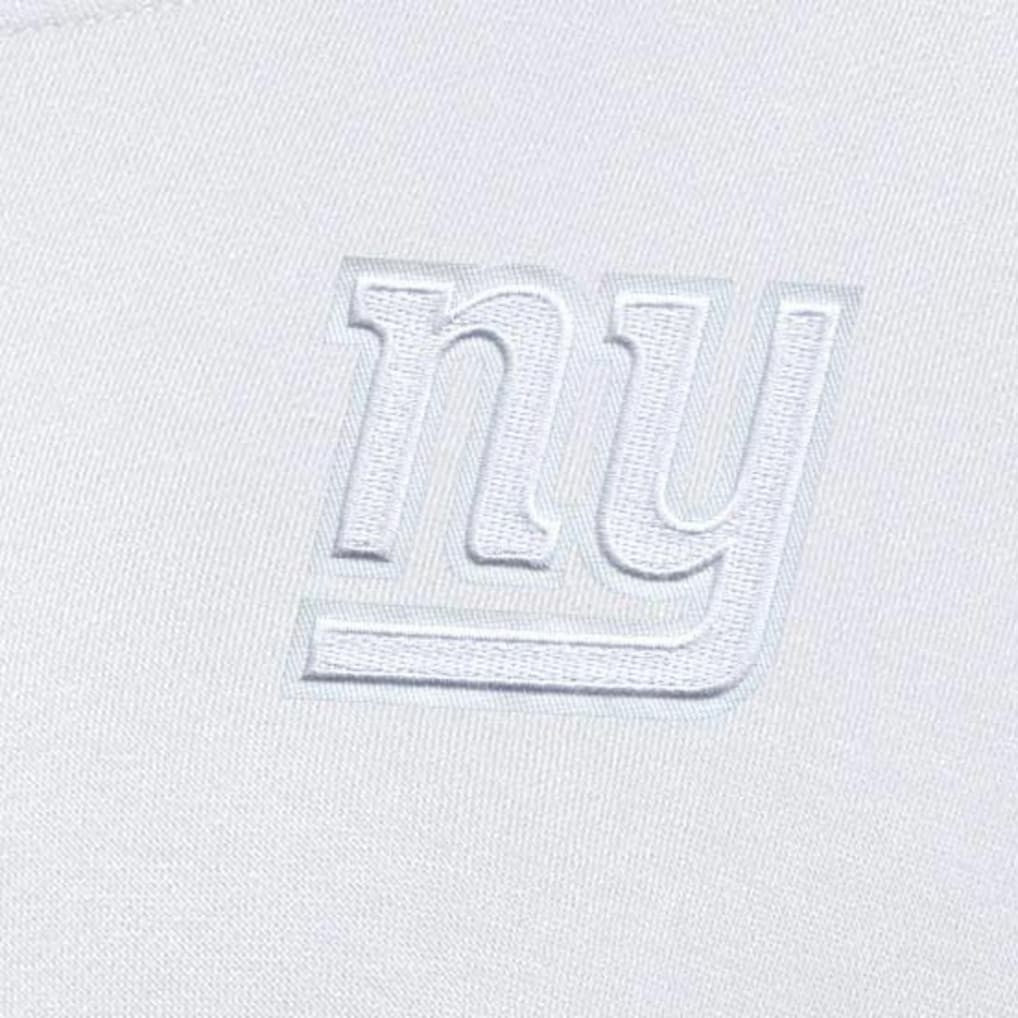 New York Giants Antigua Women's Victory Crew Pullover Sweatshirt - White Pullover