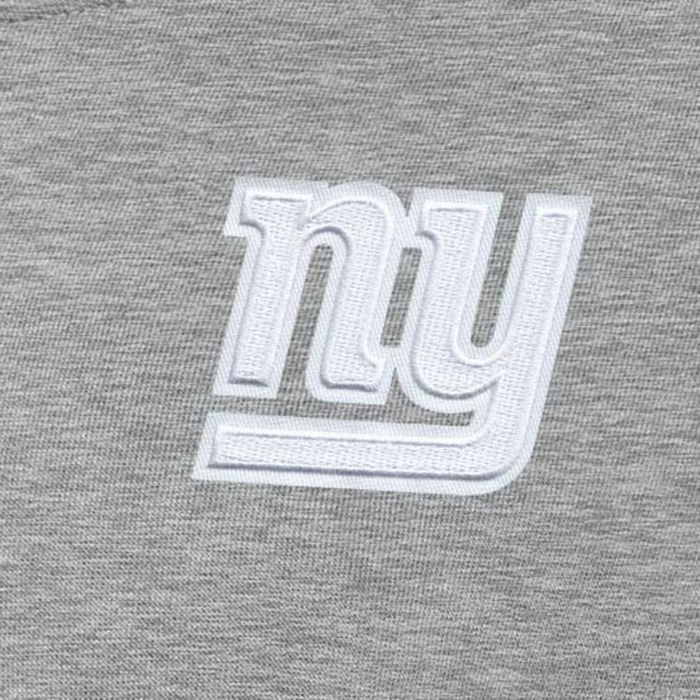 New York Giants Antigua Women's Victory Crew Pullover Sweatshirt - Heather Gray Pullover