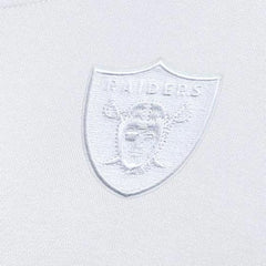 Las Vegas Raiders Antigua Women's Victory Crew Pullover Sweatshirt - White Pullover