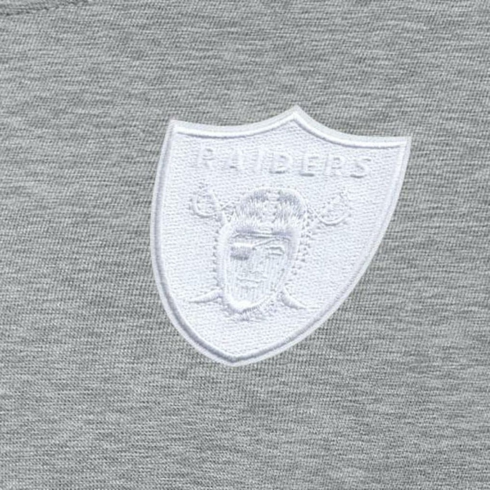 Las Vegas Raiders Antigua Women's Victory Crew Pullover Sweatshirt - Heather Gray Pullover