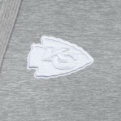 Kansas City Chiefs Antigua Women's Victory Pullover Hoodie - Heather Gray Hoodies