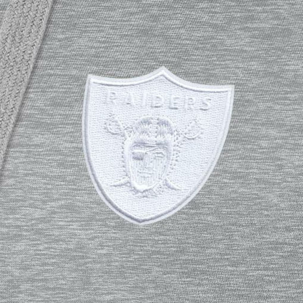 Las Vegas Raiders Antigua Women's Victory Pullover Hoodie - Heather Gray Hoodies