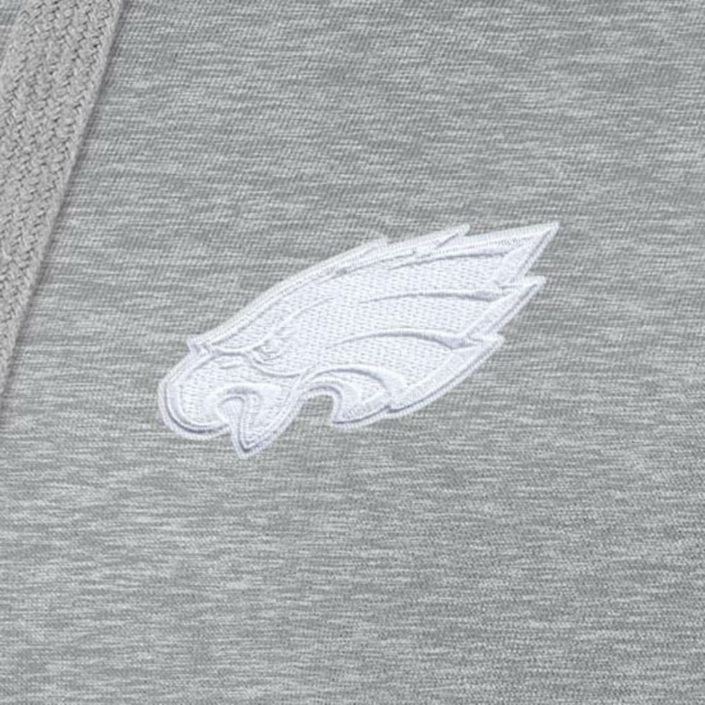 Philadelphia Eagles Antigua Women's Victory Pullover Hoodie - Heather Gray Hoodies