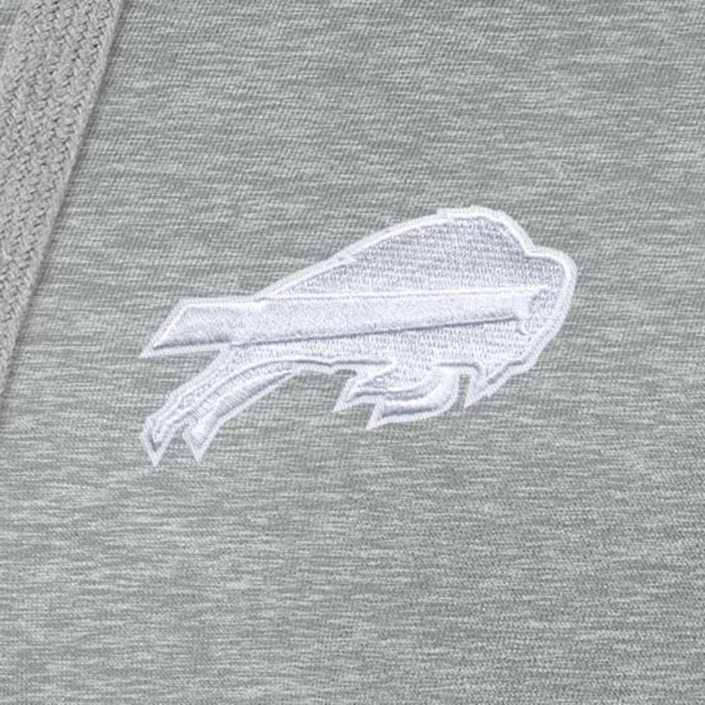 Buffalo Bills Antigua Women's Victory Pullover Hoodie - Heather Gray Hoodies