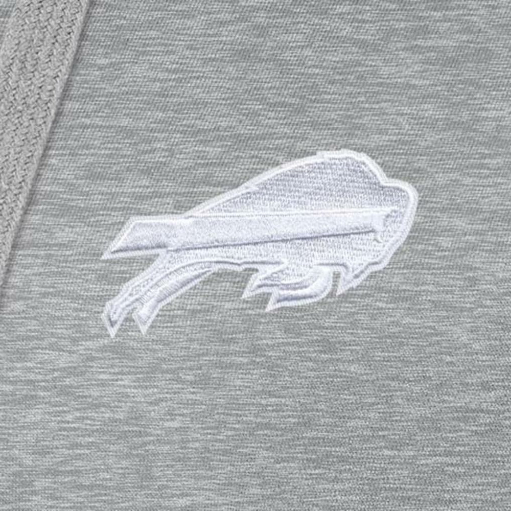 Buffalo Bills Antigua Women's Victory Pullover Hoodie - Heather Gray Hoodies