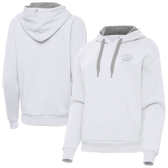 Green Bay Packers Antigua Women's Victory Pullover Hoodie - White Hoodies