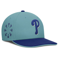 Philadelphia Phillies Nike Father's Day Pro Performance Snapback Hat - Turquoise Hats