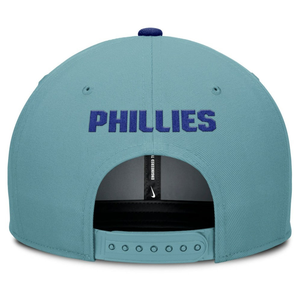 Philadelphia Phillies Nike Father's Day Pro Performance Snapback Hat - Turquoise Hats