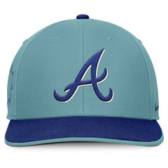 Atlanta Braves Nike Father's Day Pro Performance Snapback Hat - Turquoise Hats