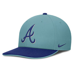 Atlanta Braves Nike Father's Day Pro Performance Snapback Hat - Turquoise Hats