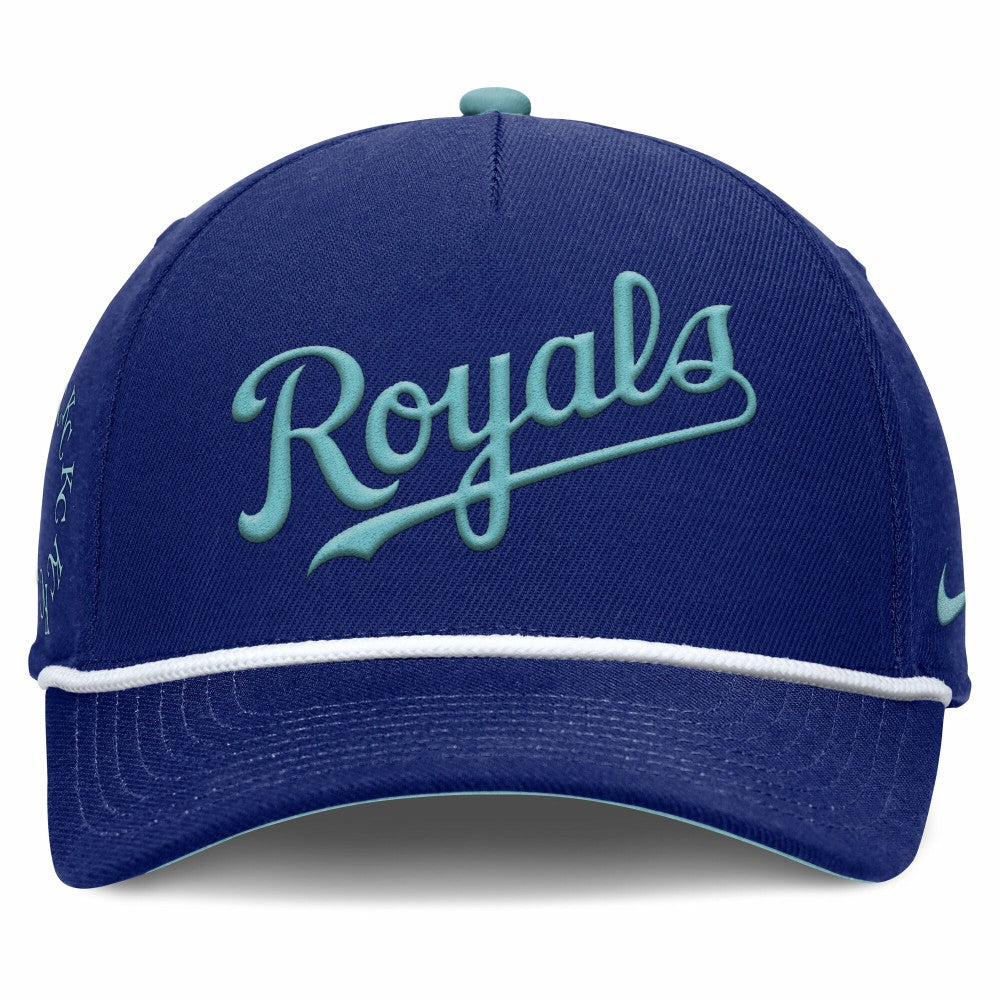 Kansas City Royals Nike Father's Day Rise Adjustable Hat - Royal Hats