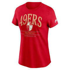 San Francisco 49ers Women's Hometown Local Pack T-Shirt - Scarlet T-shirts