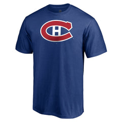 Montreal Canadiens Royal Primary Logo T-Shirt | US 202391396
