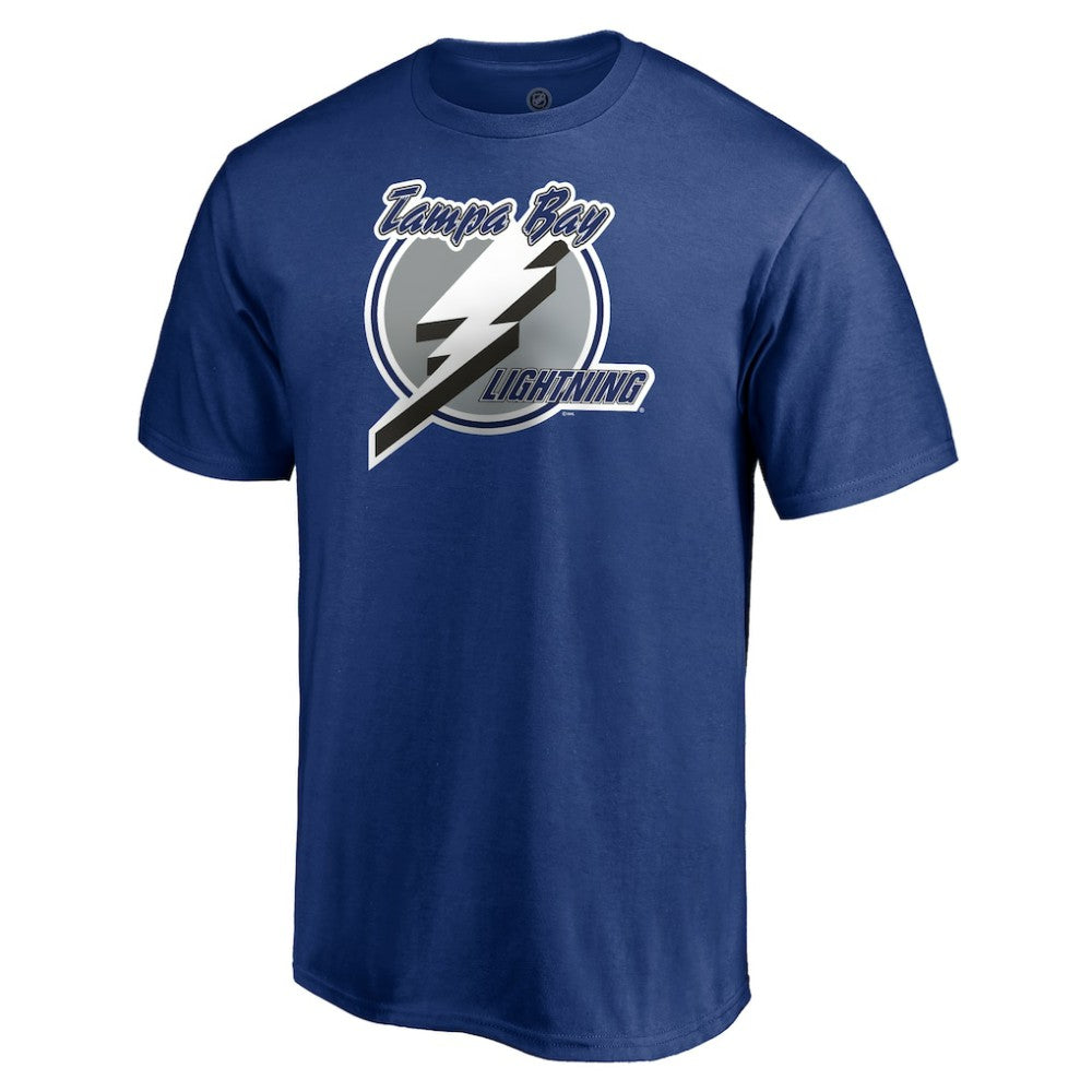 Tampa Bay Lightning Blue Primary Logo T-Shirt | US 202391412