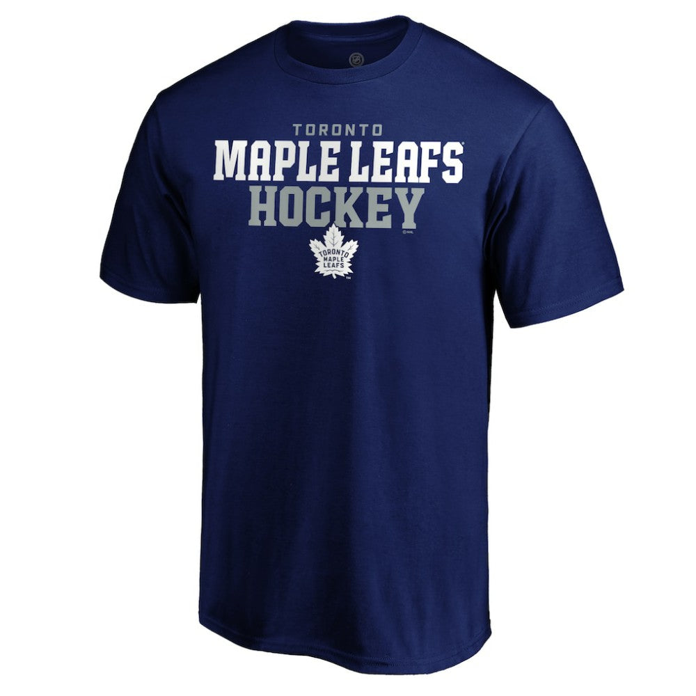 Toronto Maple Leafs Navy Double Stack T-Shirt | US 202391447