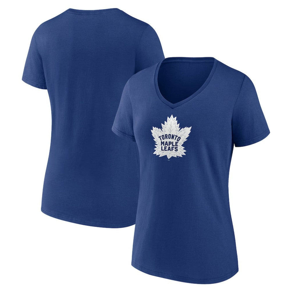 Toronto Maple Leafs Women's Primary Logo T-Shirt - Blue | US 202391453