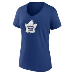 Toronto Maple Leafs Women's Primary Logo T-Shirt - Blue | US 202391453