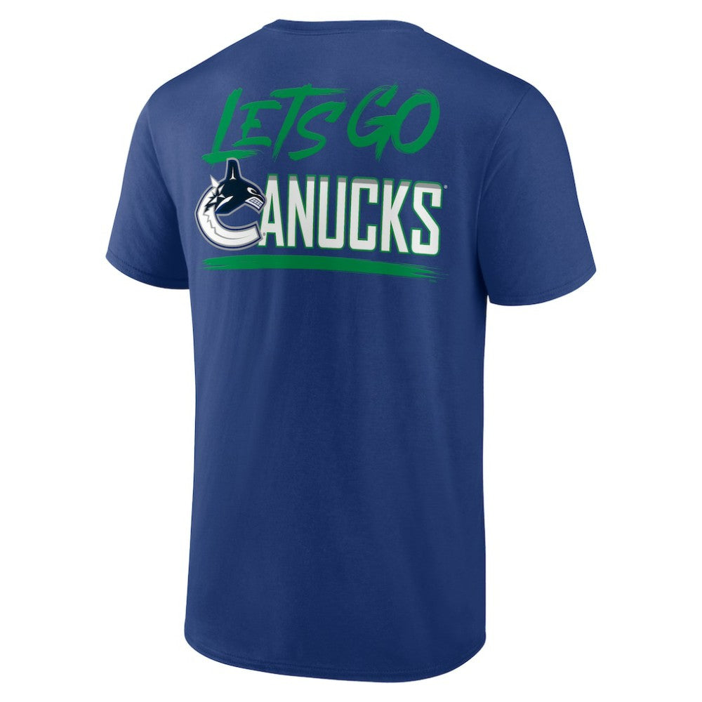 Vancouver Canucks Royal Bring It T-Shirt | US 202391469