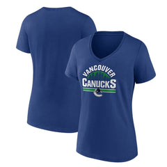 Vancouver Canucks Women's Represent T-Shirt - Blue | US 202391480