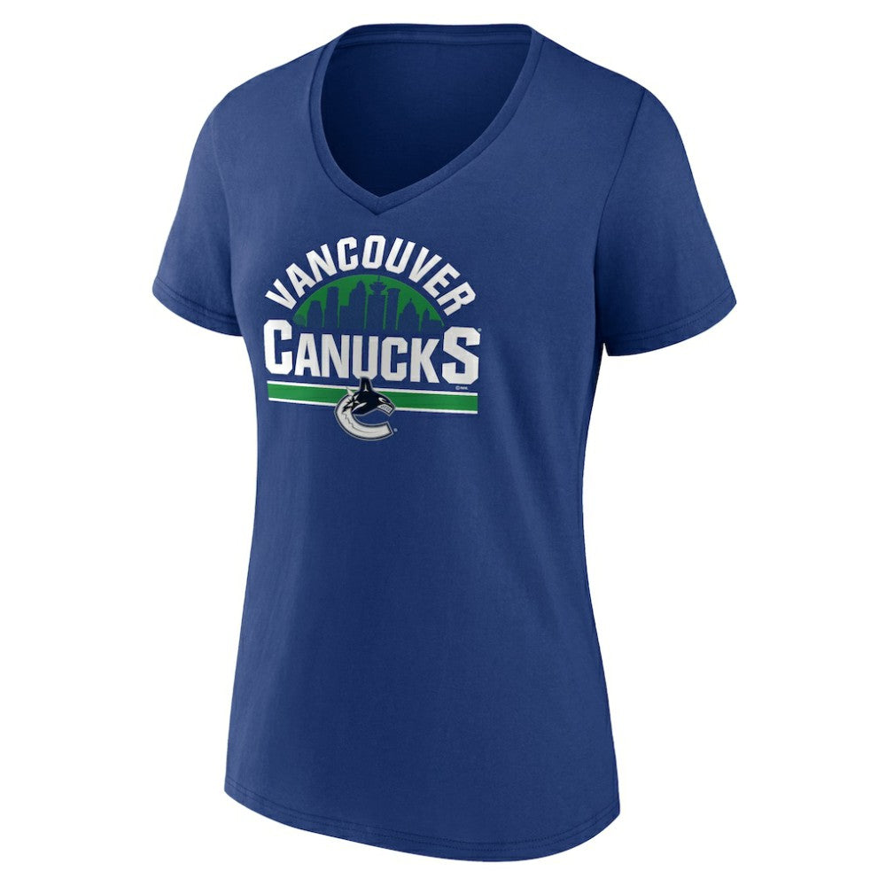 Vancouver Canucks Women's Represent T-Shirt - Blue | US 202391480