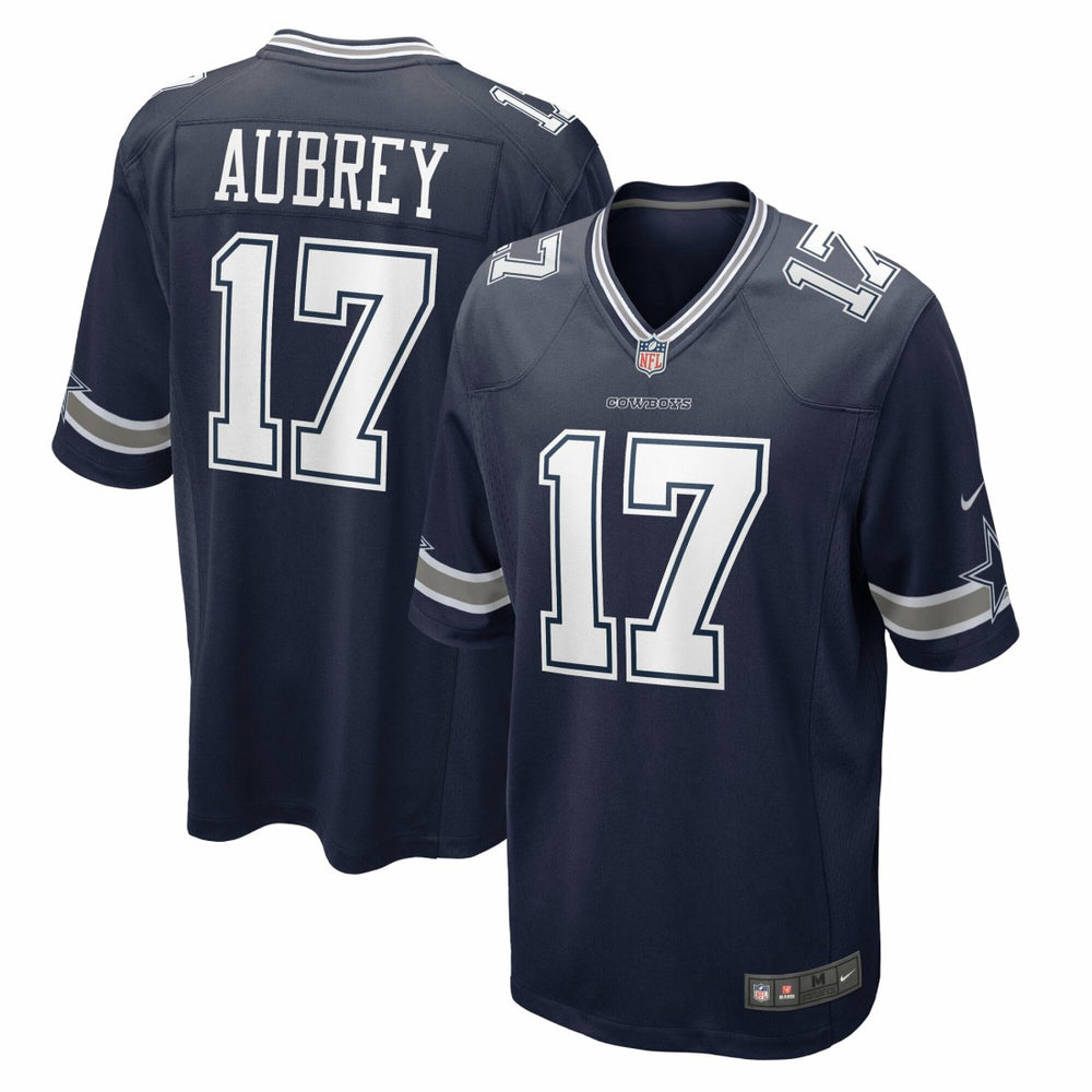 Brandon Aubrey Dallas Cowboys Team Game Jersey - Navy Jerseys