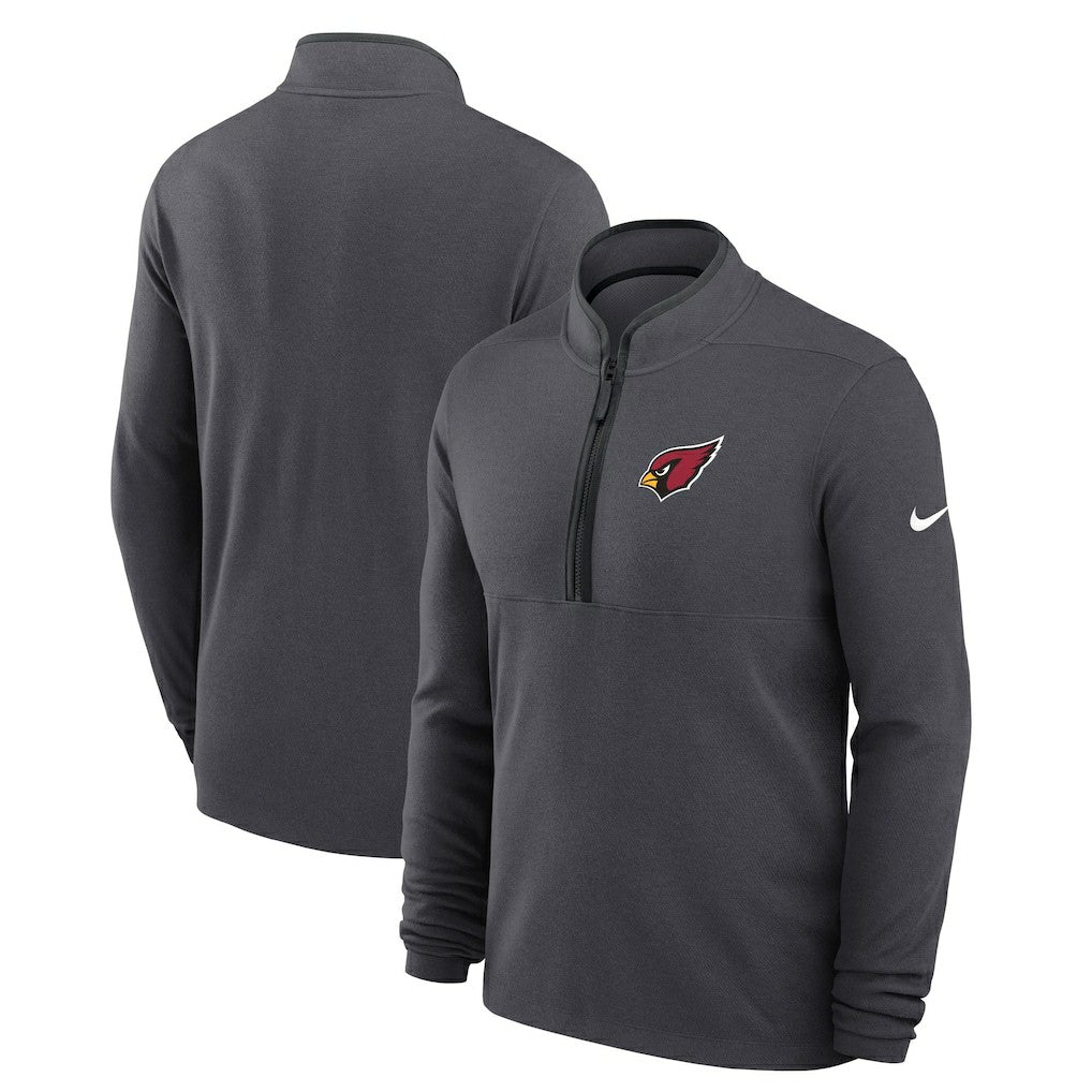 Arizona Cardinals Lightweight Victory Dri-FIT Half-Zip Pullover - Anthracite Pullover