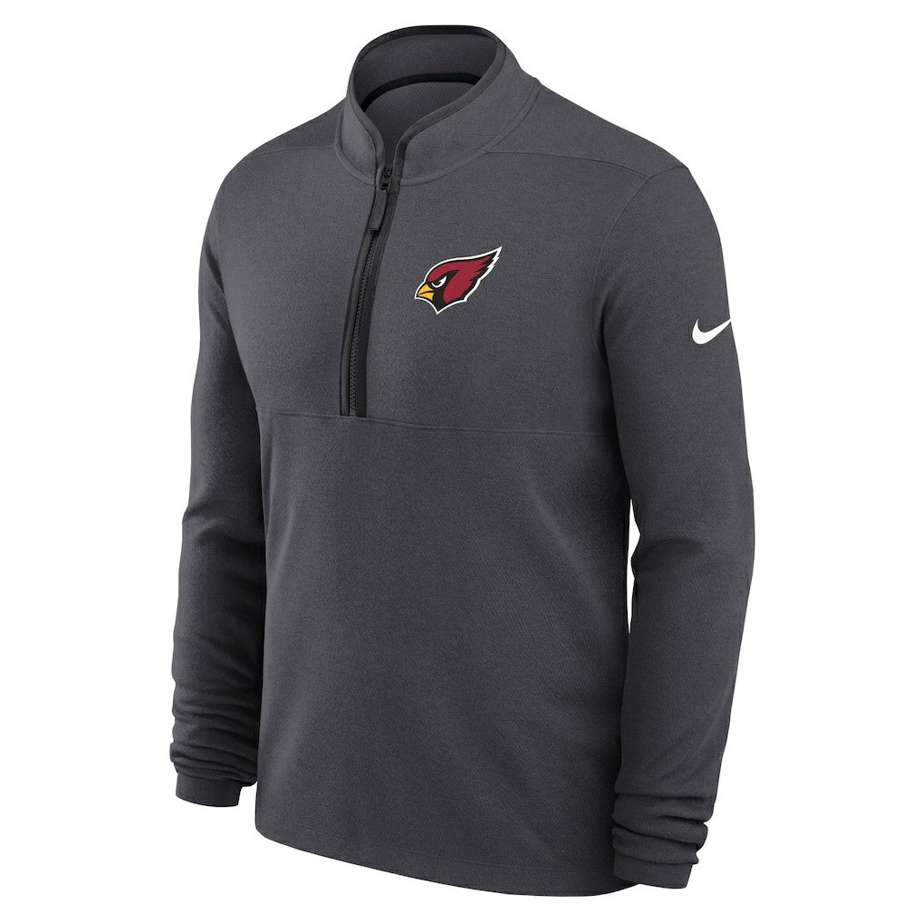 Arizona Cardinals Lightweight Victory Dri-FIT Half-Zip Pullover - Anthracite Pullover