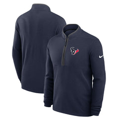 Houston Texans Lightweight Victory Dri-FIT Half-Zip Pullover - Navy Pullover