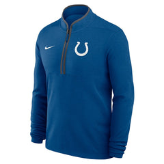 Indianapolis Colts Lightweight Victory Dri-FIT Half-Zip Pullover - Royal Pullover
